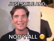 Cillian Murphy Just Smile And Nod GIF - Cillian Murphy Just Smile And Nod Cillianloml GIFs