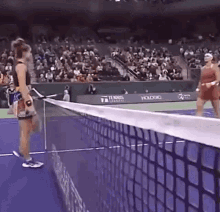 aryna sabalenka maria sakkari handshake tennis wta