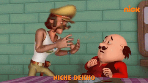 Niche Dekho Look Down GIF - Niche Dekho Look Down Chingam - Discover &  Share GIFs