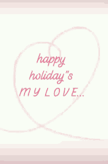 Love Happy Holidays GIF