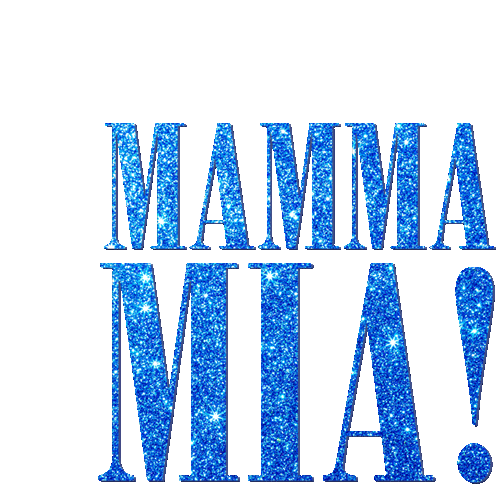 Mama Mia Logo Sticker - Mama Mia Logo Branding Stickers