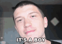 Its A Boy Matt Tusiek GIF - Its A Boy Matt Tusiek The Laine Family GIFs