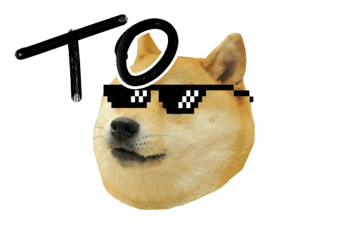 Doge Dogecoin Sticker - Doge Dogecoin Crypto Stickers