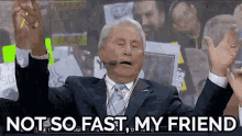 Lee Corso Not So Fast GIF - Lee Corso Not So Fast Wait One Moment GIFs
