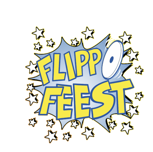 Flippofeest Flippos Ontzet Sticker - Flippofeest Flippo Flippos Ontzet Stickers