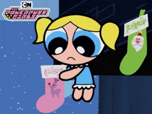 Found Coal In My Stocking Bubbles GIF - Found Coal In My Stocking Bubbles Powerpuff Girls GIFs