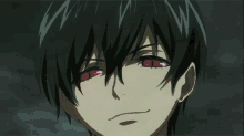 ciel red eyes kuroshitsuji black butler