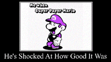 Super Paper Mario Spm GIF - Super Paper Mario Paper Mario Mario GIFs