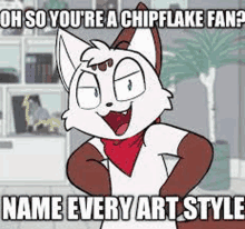 Chipflake Meme GIF - Chipflake Meme Fanart GIFs