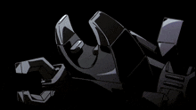 a cartoon drawing of a robot with lightning bolts