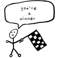 Youreawinner Winner Winner Sticker - Youreawinner Winner Winner Winner Stickers