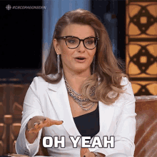 Oh Yeah Michele Romanow GIF - Oh Yeah Michele Romanow Dragons Den GIFs