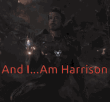 I Am Harrison Iron Man GIF - I Am Harrison Iron Man Funko General GIFs