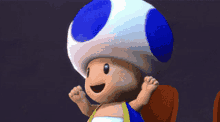 Blue Toad GIF