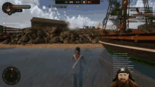 swimming video game computer game colonial soldier holdfast nations at war