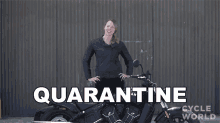 Quarantine Serena Mcknight GIF - Quarantine Serena Mcknight Cycle World GIFs