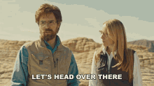 Lets Head Over There Sam Rockwell GIF - Lets Head Over There Sam Rockwell Amy Ryan GIFs