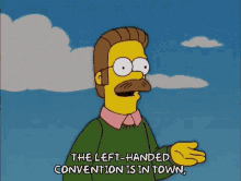 The Left Handed Convention Is In Town Happy Left Handers Day GIF - The Left Handed Convention Is In Town Happy Left Handers Day International Left Handers Day GIFs