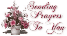 Prayers Sending Prayer GIF - Prayers Sending Prayer Flowers GIFs