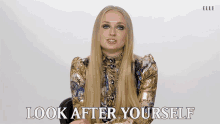 Look After Yourself Sophie Turner GIF - Look After Yourself Sophie Turner Ask Me Anything GIFs