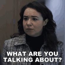 What Are You Talking About Marissa Gold GIF - What Are You Talking About Marissa Gold The Good Fight GIFs