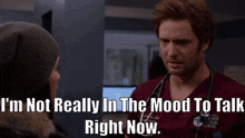 Chicago Med Will Halstead GIF - Chicago Med Will Halstead Im Not Really In The Mood To Talk Right Now GIFs