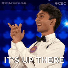 Its Up There Family Feud Canada GIF - Its Up There Family Feud Canada Its On The Top GIFs