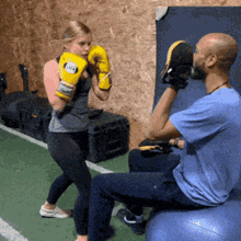 Molly Stewart Just Punch GIF - Molly Stewart Just Punch Workout GIFs