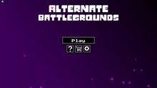 Alternate Battlegrounds