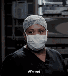 Greys Anatomy Miranda Bailey GIF - Greys Anatomy Miranda Bailey Im Out GIFs