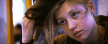 Adele Exarchopoulos Hair GIF - Adele Exarchopoulos Hair Idk GIFs