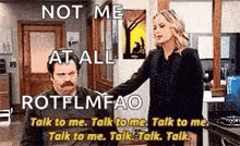Parks And Rec Im Bored GIF - Parks And Rec Im Bored Talk To Me GIFs