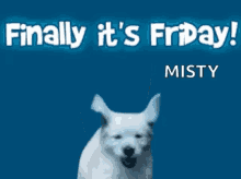 Finally Its Friday Dog Puppy Jumping GIF
