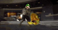 Luigis Mansion Smash GIF - Luigis Mansion Smash Throw Away GIFs