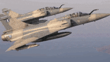 Haf Mirage 2000-5 Formation Greek Mirage 2000 GIF - Haf Mirage 2000-5 Formation Greek Mirage 2000 Hellenic Air Force GIFs