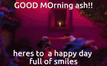 Good Morning Ash GIF - Good Morning Ash GIFs