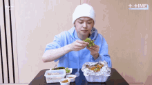 Yeonjun Eating Yeonjun GIF - Yeonjun Eating Yeonjun Sanapinkhair GIFs