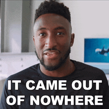 It Came Out Of Nowhere Marques Brownlee GIF