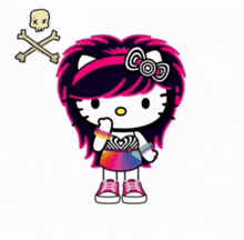 Punk Emo GIF - Punk Emo Hello Kitty GIFs