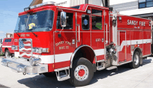 Sandy Fire Engine GIF - Sandy Fire Engine GIFs