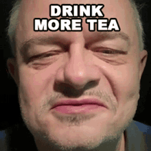 Drink More Tea Greg Baldwin GIF - Drink More Tea Greg Baldwin Cameo GIFs