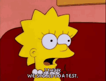 The Simpsons Lisa GIF - The Simpsons Lisa Test GIFs