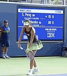 Peng Shuai Serve GIF - Peng Shuai Serve Tennis GIFs