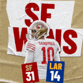 Los Angeles Rams (14) Vs. San Francisco 49ers (31) Post Game GIF - Nfl National Football League Football League GIFs