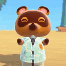 animal crossing tom nook clapping clap animal crossing new horizons
