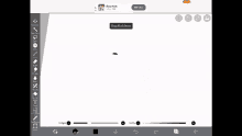 a screen shot of a drawing app with an ad for you want to remove the ad at the top