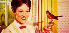 Mary Poppins Bird GIF - Mary Poppins Mary Poppins GIFs