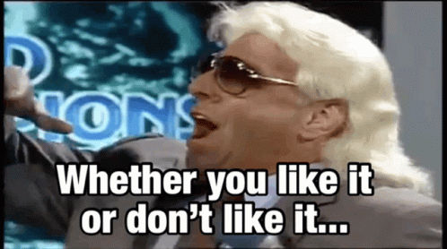 Ric Flair Learn To Love It GIF - Ric Flair Learn To Love It Best Thing -  Discover & Share GIFs