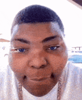 a close up of a person 's face with a tiktok watermark