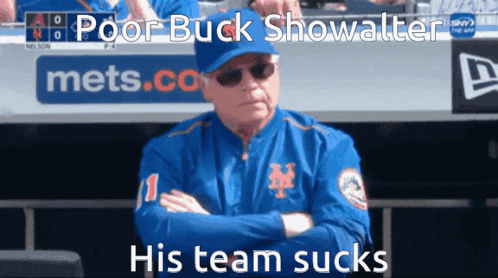 Buck Showalter Mets GIF - Buck Showalter Showalter Mets - Discover
